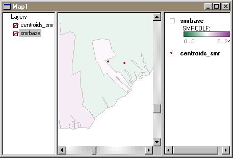 The centroid of a polygon can be outside its area. The centroid of a polygon can be outside its area.