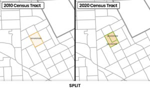 Polygons GIS data example 