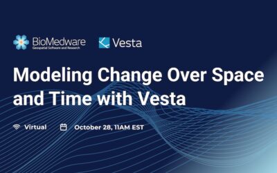 Exclusive Webinar: Modeling Change Over Space and Time with Vesta